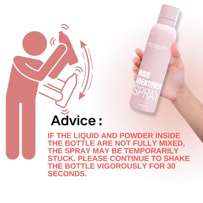 Hair Identifier Spray For Face Shaving With 4 Pcs Razor