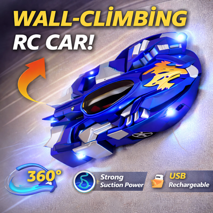 Gravity Defying Wall Climbing Stunt  RC Toy Car